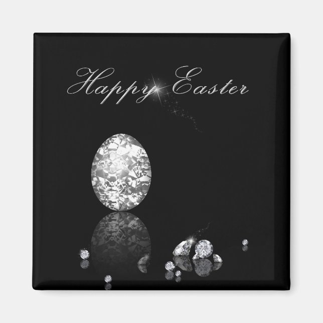 Brilliant Easter Egg Diamonds - Magnet (Front)
