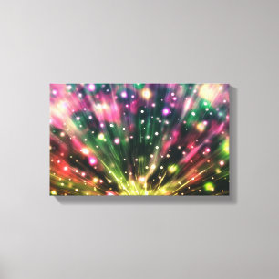Brilliant Fireworks Canvas Print