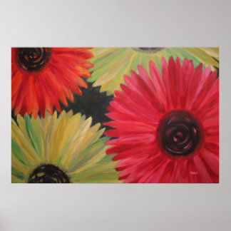 "Brilliant Garden" print