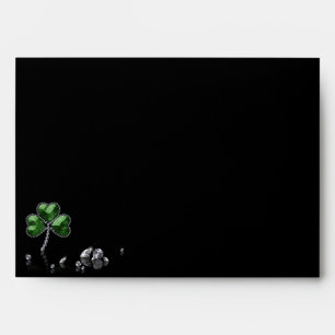 Brilliant Happy St. Patrick's Day Diamonds Envelopes