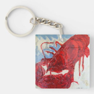 Brilliant Maine Lobster Keychain