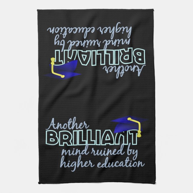 Brilliant Mind kitchen towel (Vertical)