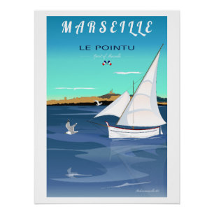 Brilliant poster, Le Pointu: The Spirit of Marseil Poster