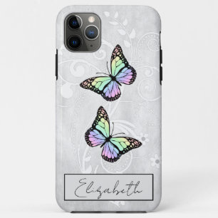 Brilliant Rainbow Butterflies iPhone 11 Pro Max Case