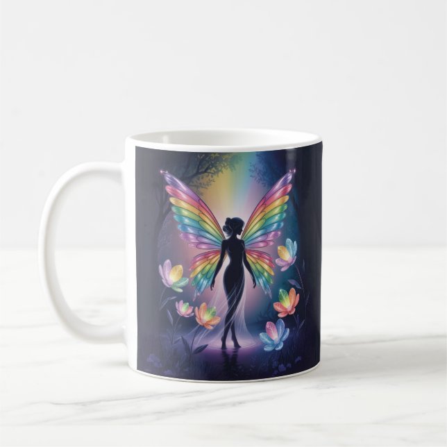 Brilliant rainbow fathia - Magic phantasy in the n Coffee Mug (Left)