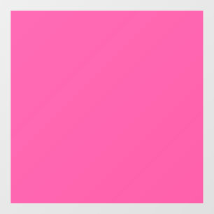 Brilliant rose  (solid color)  window cling
