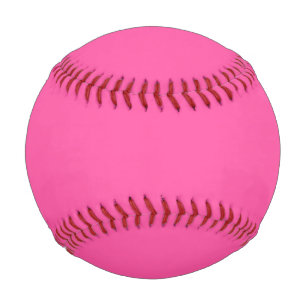 Brilliant rose  (solid colour)  baseball