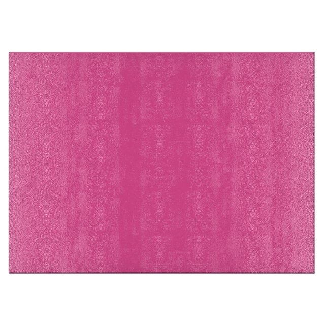 Brilliant rose  (solid colour)  cutting board (Front)