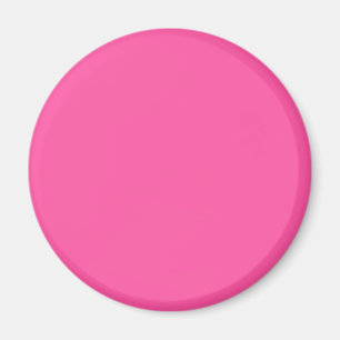 Brilliant rose  (solid colour)  magnet