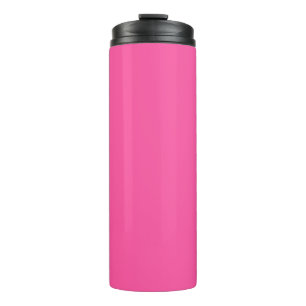Brilliant rose (solid colour) thermal tumbler