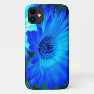 Brilliant Sapphire Cobalt Blue Daisy iPhone 11 Case