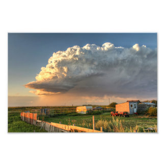 Brilliant SK Supercell Storm Photo Print