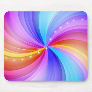 Brilliant Swirls of Colour Mousepad