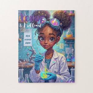 Brilliant Young Scientist Jigsaw Puzzle