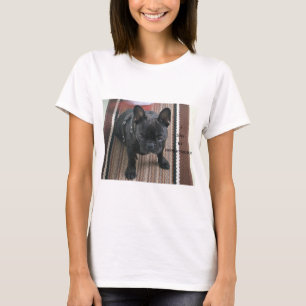 Brindle_French_Bulldog love w pic T-Shirt