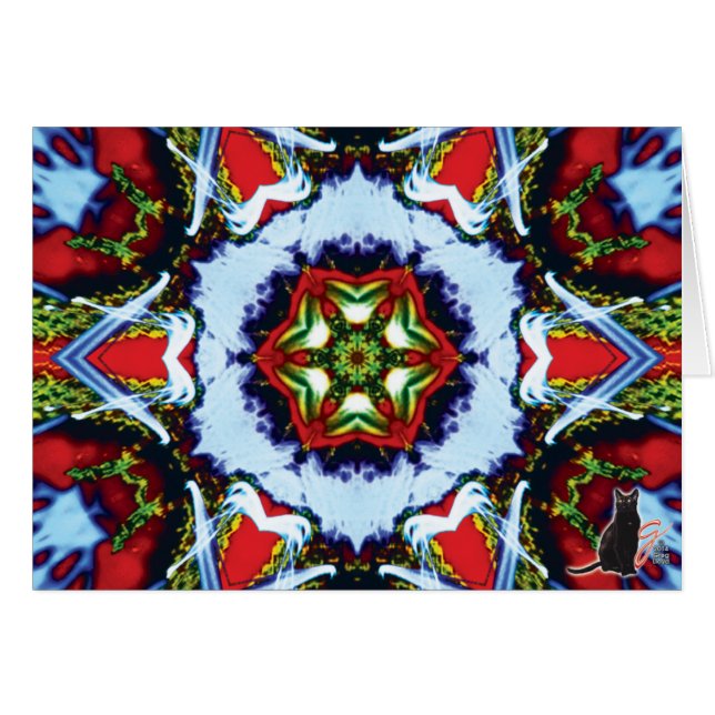 Brindle Kaleidoscope (Front Horizontal)