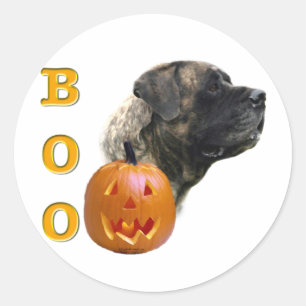 Brindle Mastiff Boo Sticker