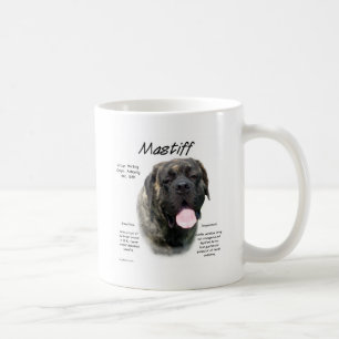 Brindle Mastiff History  Coffee Mug