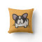 Brindle Pied Frenchie Pillows