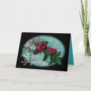 Brindle Rose Spray-customize any occasion Card