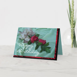 BrindleRosesGreeting-customize Card