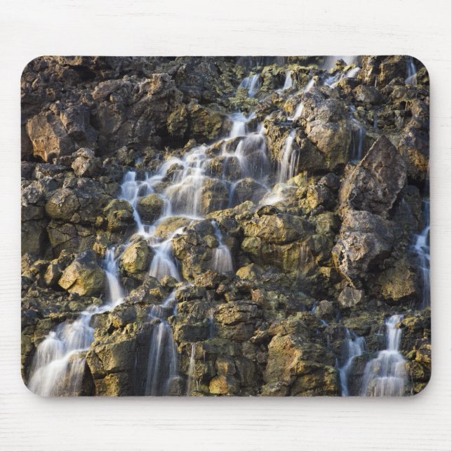 Brine falls from volcanic rock drop off 2 mouse pad (Front)