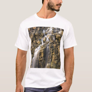 Brine falls from volcanic rock drop off T-Shirt