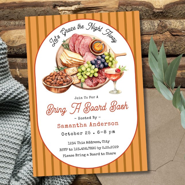Bring a Board Party Invitation Charcuterie (Creator Uploaded)