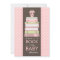 Bring A Book Sweet Girl Owl Baby Shower Invitation
