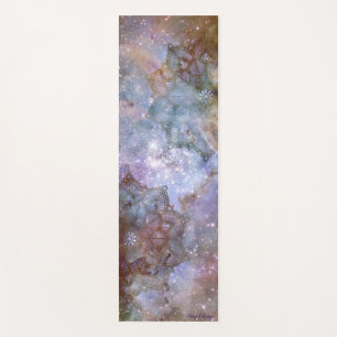 Bring a Change Mandala Cosmos Yoga Mat