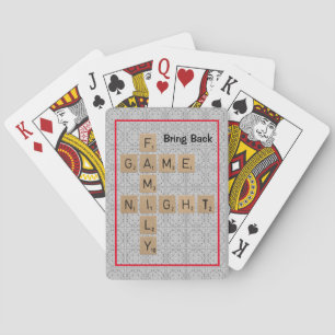 Bring Back Family Game Night Playing Cards