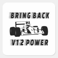 Bring back V12 power Race Car Silhouette