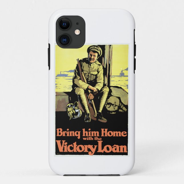Bring him Home with the Victory Loan Case-Mate iPhone Case (Back)