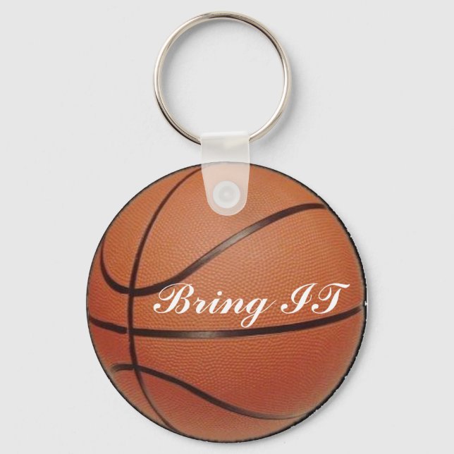 Bring It, Basketball Keychain (Front)