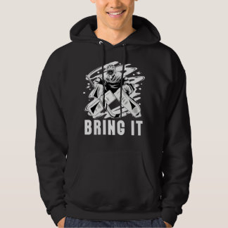 Bring It   Goalkeeper Goaltender Defence Ice Hocke Hoodie