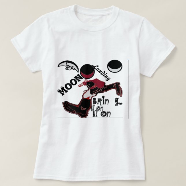 Bring It On – Playful Christmas & Space Mashup T-Shirt (Design Front)