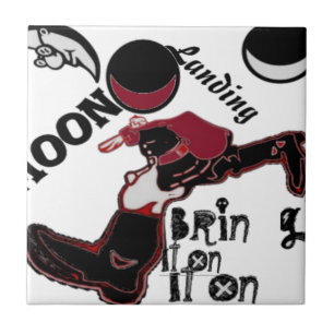 Bring It On – Playful Christmas & Space Mashup Tile