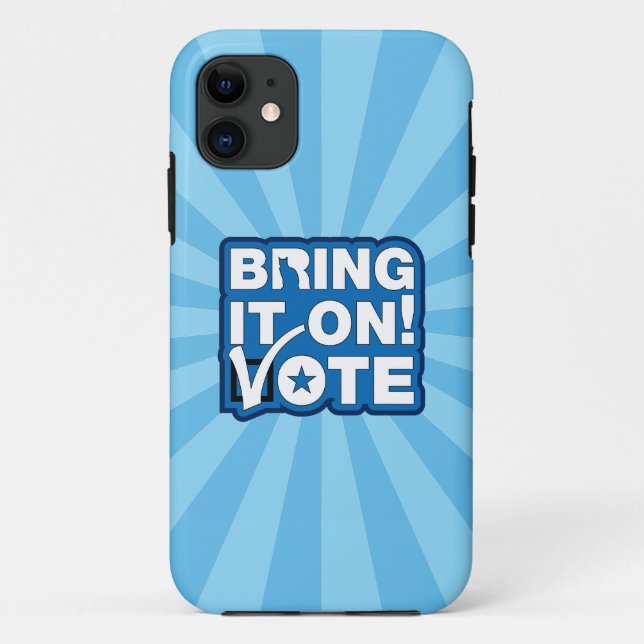 Bring it on! VOTE Case-Mate iPhone Case (Back)