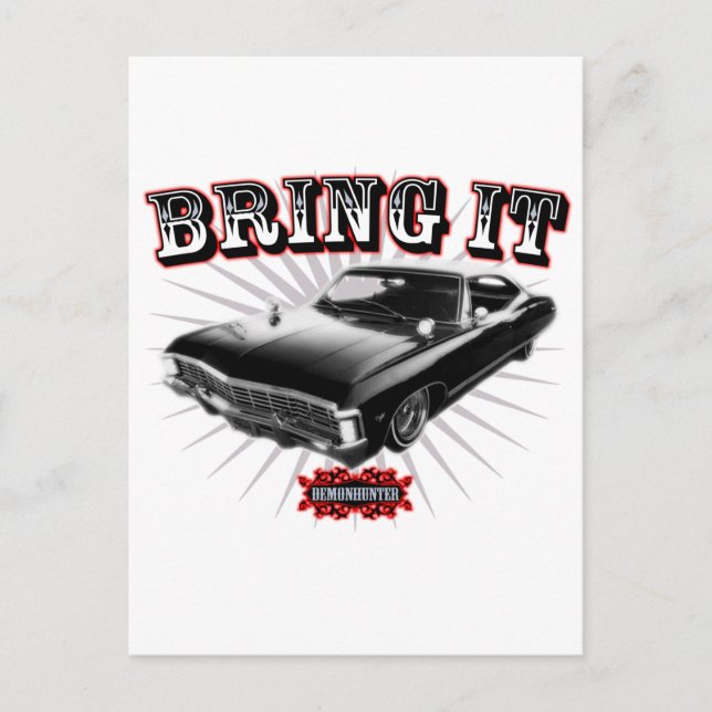 Bring it! postcard (Front)