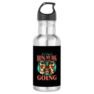 Bring My Dog Retro Dog Lover 532 Ml Water Bottle