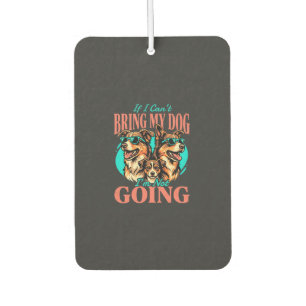 Bring My Dog Retro Dog Lover Air Freshener