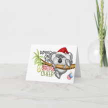 Bring on the Christmas cheer koala