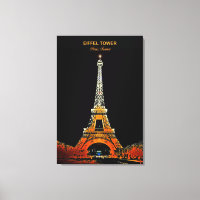 Bring Paris Home: The Eiffel Tower Canvas Print