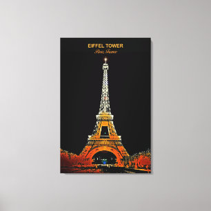 Bring Paris Home: The Eiffel Tower Canvas Print