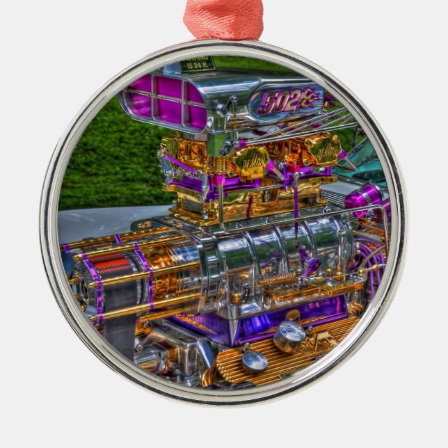 Bring The Bling Metal Ornament (Front)