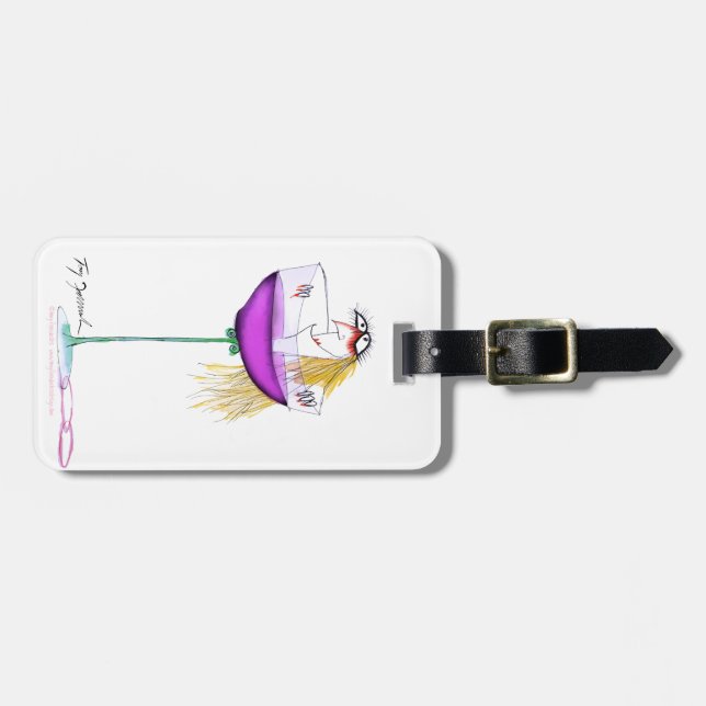 bring the bottle, tony fernandes luggage tag (Front Horizontal)