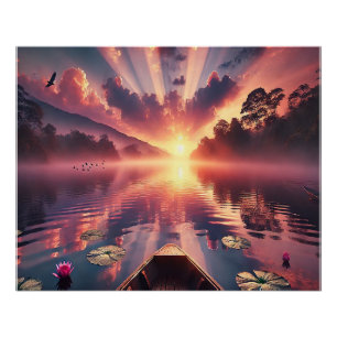 🌄 Bring the Magic of Sunset Tranquillity 🌄 Poster
