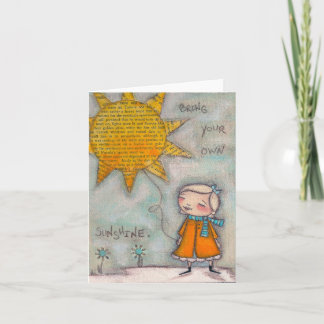 Bring Your Own Sunshine - Note Cards