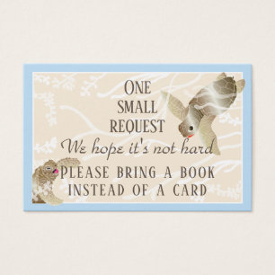 BringABook Baby Sea Turtle Insert Card/Personalize