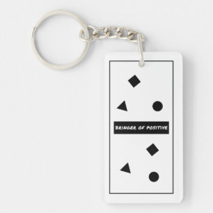 Bringer of Positive Motivational Keychain